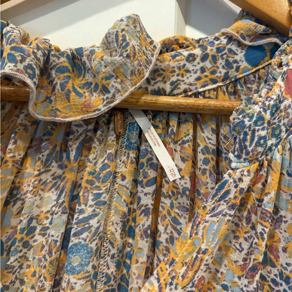 Free People See it Through Maxi dress, never worn slip dress underneath.